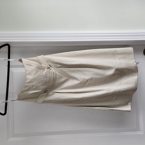 David's Bridal Strapless Dress